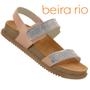 Imagem de Sandalia Beira Rio Original Lancamento Papete Strass Feminina Conforto Chinelo Rasteira