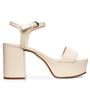 Imagem de Sandalia Carrano Plataforma Classic Couro Off White Lait