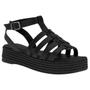 Imagem de Sandália Casual Flatform Feminina Multi Tiras Dakota Y0412