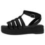 Imagem de Sandália Casual Flatform Feminina Multi Tiras Dakota Y0412