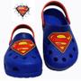 Imagem de Sandalia Chinelo Babuche Infantil Menino Super Homem