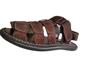 Imagem de Sandalia Chinelo em Couro masculina anti-stress confortavel com solado em Borracha