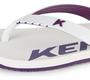 Imagem de Sandalia/chinelo kenner original red branco/roxo