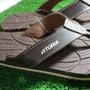 Imagem de Sandália Chinelo Masculino Casual Autentica Marrom Vitória