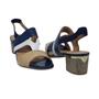 Imagem de Sandalia comfortflex 1852404 azul feminino