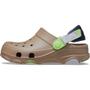 Imagem de Sandália crocs classic all terrain clog k khaki/multi