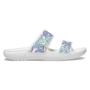 Imagem de Sandália crocs classic butterfly sandal white/multi