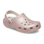 Imagem de Sandália crocs classic clog glitter infantil quartz glitter