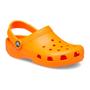 Imagem de Sandália crocs classic clog kids orange zing