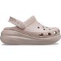 Imagem de Sandália crocs classic crush platform shimmer clog  pink clay