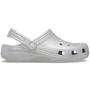 Imagem de Sandália crocs classic glitter clog silver