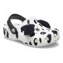 Imagem de Sandália crocs classic i am dalmatian clog t white/black