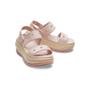 Imagem de Sandália crocs classic mega crush plataform sandal pink clay