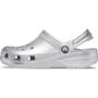 Imagem de Sandália crocs classic metallic cg t silver metallic