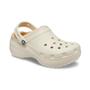 Imagem de Sandália crocs classic plataform lined clog bone