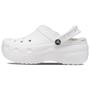 Imagem de Sandália crocs classic plataform lined clog white