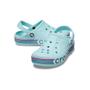 Imagem de Sandália crocs classic rainbow glitter clog t pure water