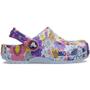 Imagem de Sandália crocs classic retro floral clog t blue calcite/multi