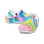 Imagem de Sandália crocs classic spray dye clog kidst white/multi