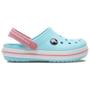 Imagem de Sandália crocs crocband clog juvenil ice blue/white