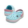 Imagem de Sandália crocs crocband clog kids ice blue/white