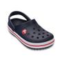 Imagem de Sandália crocs crocband clog kids navy/red
