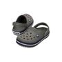 Imagem de Sandália crocs crocband clog kidst smoke/navy