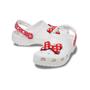 Imagem de Sandália crocs disney minnie mouse classic clog t white/red