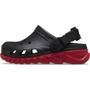 Imagem de Sandália crocs duet max ii clog t black/varsity red