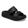 Imagem de Sandália crocs getaway platform h-strap black