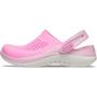 Imagem de Sandália crocs literide 360 juvenil taffy pink/ballerina pink