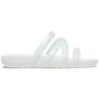 Imagem de Sandália crocs splash glossy strappy sandal white
