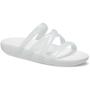 Imagem de Sandália crocs splash glossy strappy sandal white