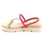 Imagem de Sandália Fem Flatform Beira Rio Rosa/Multicolor 8387.530