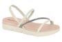 Imagem de Sandalia feminina flatform anabela strass beira rio 8387.530