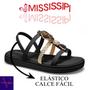 Imagem de Sandália feminina flatform mississipi calce fácil dakota