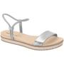 Imagem de Sandália Feminina Flatform Prata Beira Rio 8321.1749