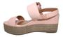 Imagem de Sandália Feminina Flatform Vizzano 6407.102 Pêssego Pelica/Verniz 36