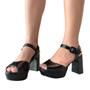 Imagem de Sandalia feminina meia pata alma shoes 8668704