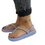 Imagem de Sandalia feminina moleca flatform 5499.100