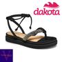 Imagem de Sandália feminina  papete dakota tornozelo flatform original