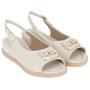 Imagem de Sandália Feminina Piccadilly Branca Off White - 458033