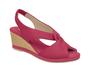 Imagem de Sandália Feminina Piccadilly Slingback Salto Anabela 408221