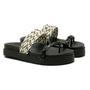 Imagem de Sandalia Feminina Plataforma Papete Flatform Despojada Macia - 901-GG