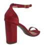 Imagem de Sandalia Feminina Salto Alto 9cm Brilho Festa Glitter 120