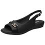 Imagem de Sandália Feminina Slingback Camila Off Preto Piccadilly 500349-3