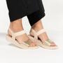 Imagem de Sandalia Feminino Usaflex Mm0701 Ouro Light