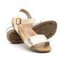 Imagem de Sandalia flatform andacco goa em couro bison - 14277