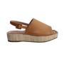 Imagem de Sandália flatform Anna Comfort caramelo