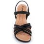 Imagem de Sandália Flatform com Brilho Feminina Campesí - L9525